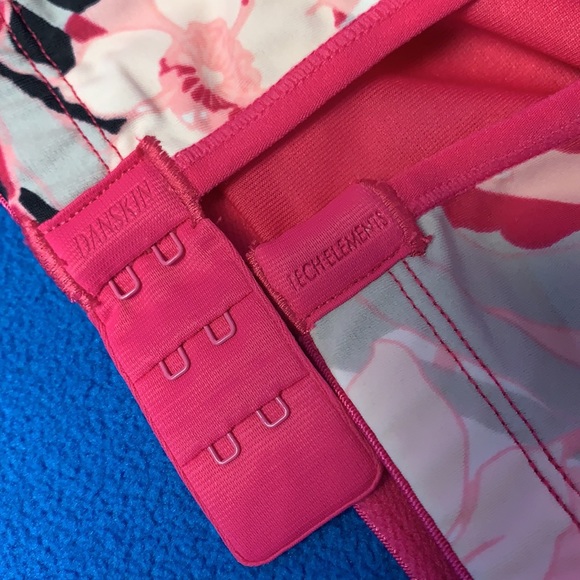 Danskin Glide-Tri Sports Bra NWT Tropical Pink - Picture 3 of 8